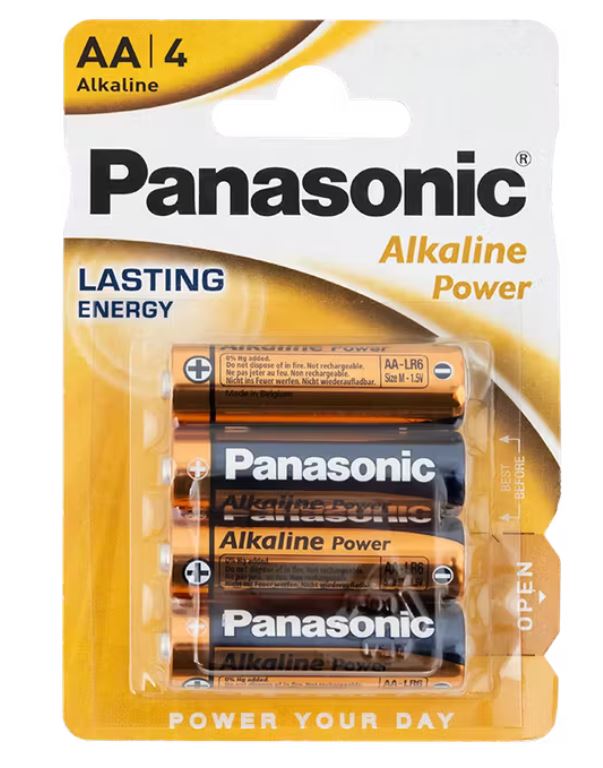 Panasonic AA t�pus� ceruza elem 4db